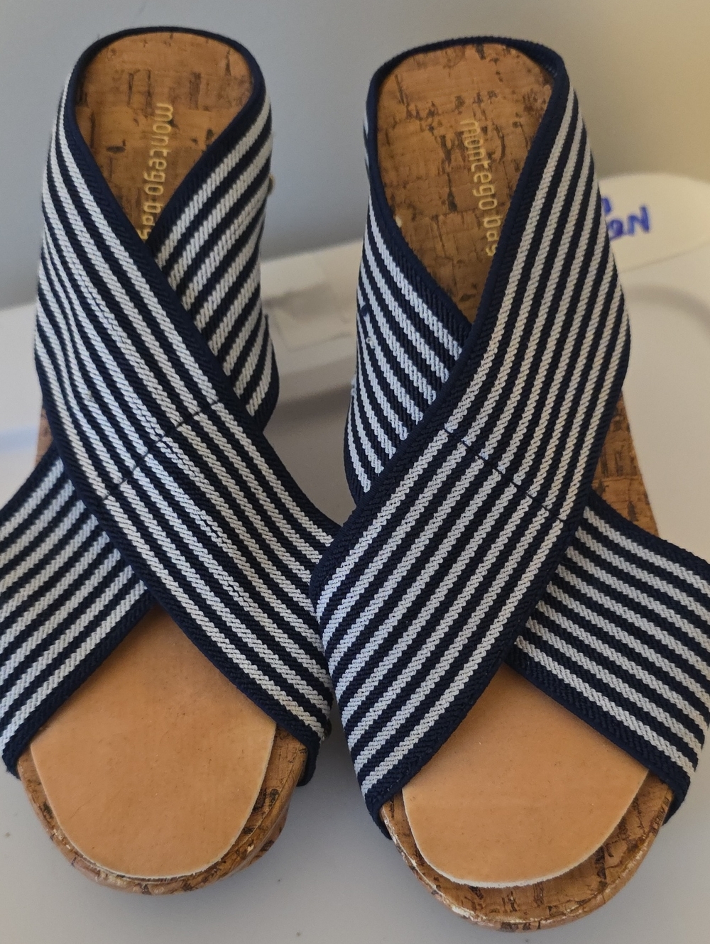 Montego Bay Cork Wedges Size 7